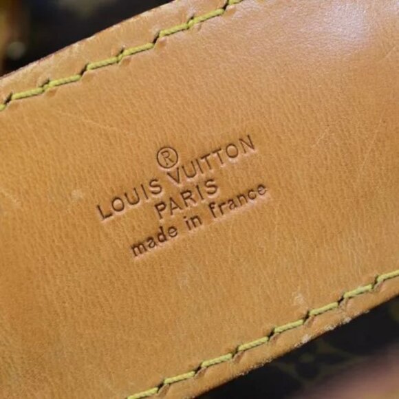 LOUIS VUITTON LV Sac Kleber Shoulder Bag Monogram Leather Brown - Picture 4 of 8